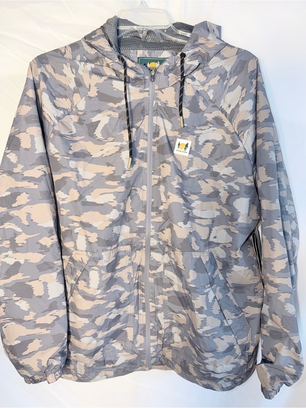 Horizon by Bass Creek Outfitters Men's Camo Windbreaker Jacket